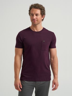 Men's Slim Fit Lightweight Pocket Tee from Lee - $14.97