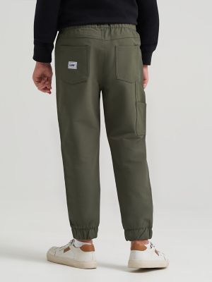Boy's Brushed Back Tech Carpenter Jogger | SALE | Lee®