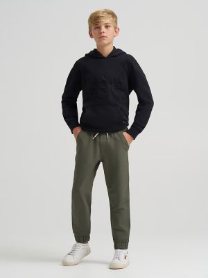 Boy's Brushed Back Tech Carpenter Jogger