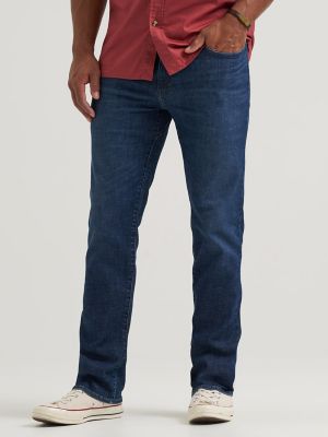 Men's Extreme Motion Regular Straight Jean with Cool Temp Technology in Blithe