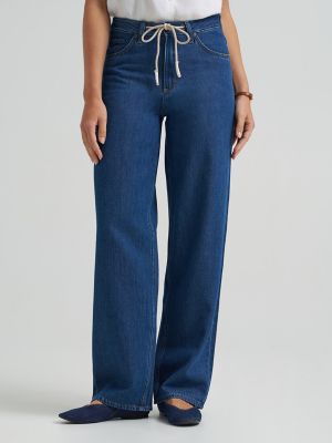 Women's Legendary Loose Drawstring Trouser Jean in Under Shade alternative view 2