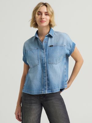 Women's Rolled Sleeve Utility Shirt