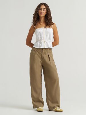 Women's Lace Trim Cami Top