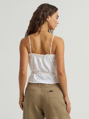 Women's Lace Trim Cami Top | New Arrivals | Lee® | Shipping to Canada