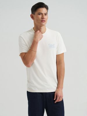 Men's Relaxed Fit Daily Dose Graphic Tee in Natural