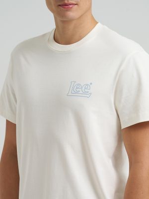 Men's Relaxed Fit Daily Dose Graphic Tee in Natural