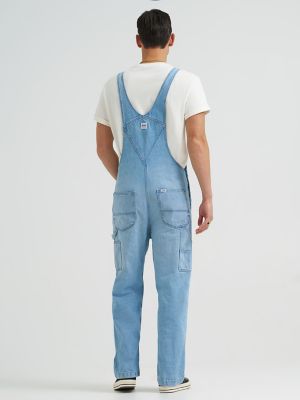 Men's Relaxed Straight Button Fly Bib Overall