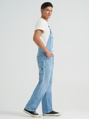 Men's Relaxed Straight Button Fly Bib Overall
