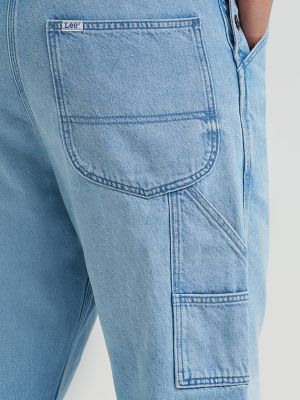 Men's Relaxed Straight Button Fly Bib Overall
