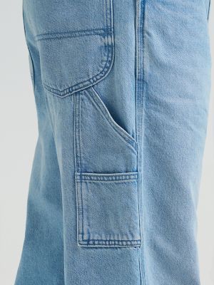 Men's Relaxed Straight Button Fly Bib Overall