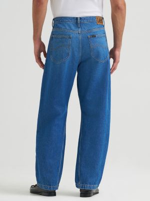 Men's 100% Cotton Loose Barrel Jean