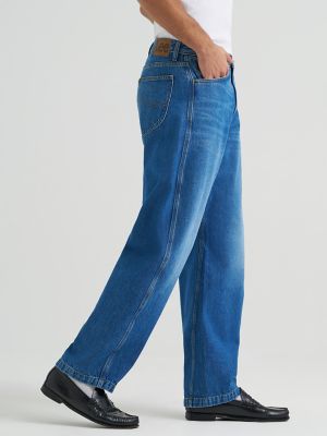 Men's 100% Cotton Loose Barrel Jean
