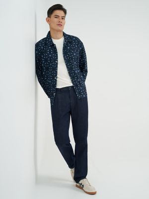 Men's Relaxed Pleated Chino Pant