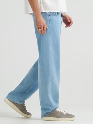 Men's 100% Cotton Drawstring Baggy Jean