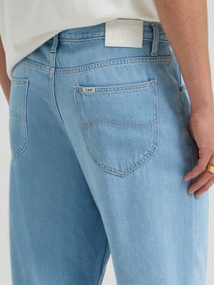 Men's 100% Cotton Drawstring Baggy Jean