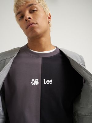 Men's Lee® x Mighty Jaxx Color Block Graphic Tee