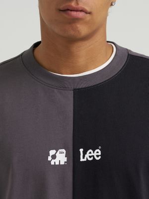 Men's Lee® x Mighty Jaxx Color Block Graphic Tee