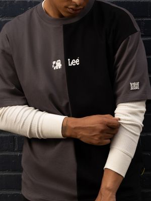 lee. Men's Lee® x Mighty Jaxx Color Block Graphic Tee