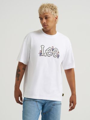 Men's Lee® x Mighty Jaxx Bones Logo Graphic Tee