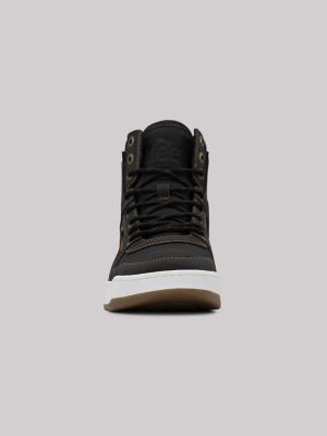Mens Daybreaker High Top Sneaker:Black/Tan:105:M alternative view 3