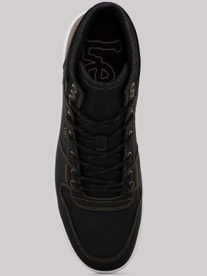 Mens Daybreaker High Top Sneaker:Black/Tan:105:M alternative view 5