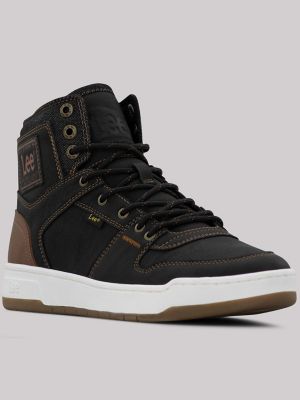Mens Daybreaker High Top Sneaker:Black/Tan:105:M main view