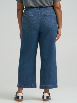 Women's Legendary Wide Leg Crop Jean (Plus) in Manifested