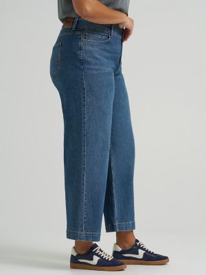 Women's Legendary Wide Leg Crop Jean (Plus) in Manifested