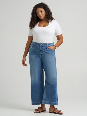 Women's Legendary Wide Leg Crop Jean (Plus)