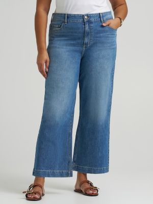 Women's Legendary Wide Leg Crop Jean (Plus)