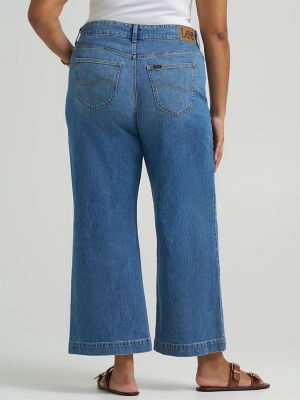 Women's Legendary Wide Leg Crop Jean (Plus)