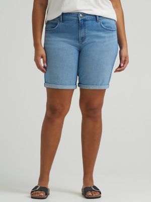 Women's Legendary Relaxed Denim Bermuda (Plus)