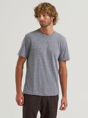 Men's Snow Heather Jersey Crew Tee