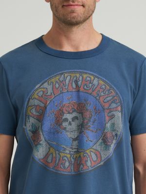 Men's Grateful Dead Graphic Tee in Dark Denim