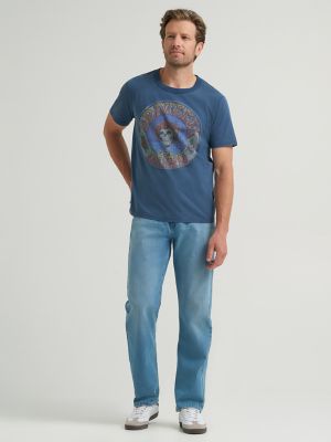 Men's Grateful Dead Graphic Tee in Dark Denim