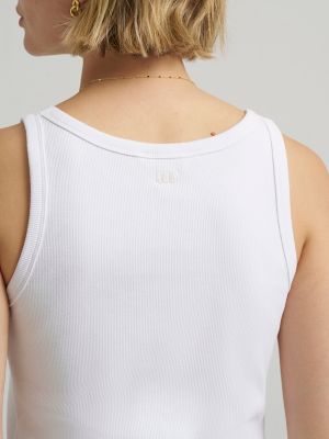 Women's Solid Ribbed Tank Top