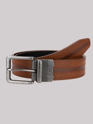 Men's Embossed Center Reversible Belt