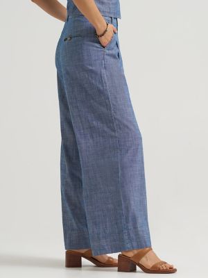 Women's Loose Pleated Trouser Pant