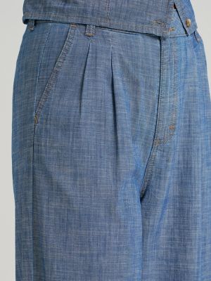 Women's Loose Pleated Trouser Pant