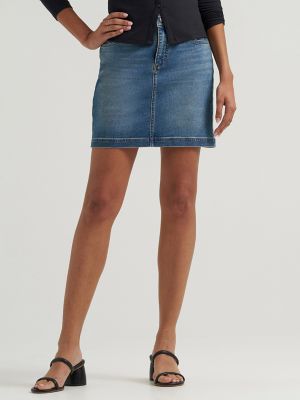 Womens Denim Skort:Lost Time:12 alternative view