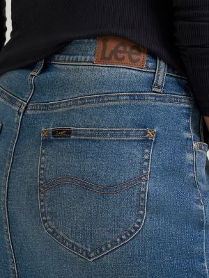 Womens Denim Skort:Lost Time:12 alternative view 4