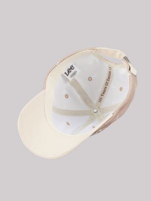 Womens All Over Bow Print Dad Cap:Beige:One Size alternative view 4