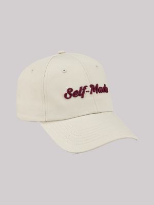 Womens Self Made Embroidered Dad Cap:Tan:One Size alternative view 2