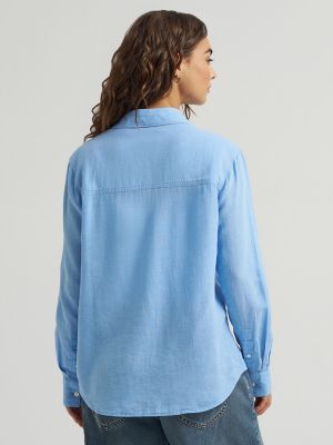Women's All Purpose Linen Button Down Shirt