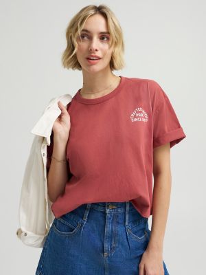 Women's Boxy Fit Crafted With Pride Graphic Tee