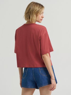 Women's Boxy Fit Crafted With Pride Graphic Tee