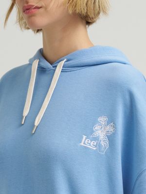 Women's Poppy Flowers Logo Hoodie
