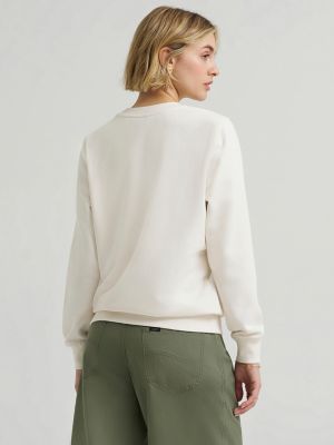 Women's Floral Embroidered Logo Sweatshirt