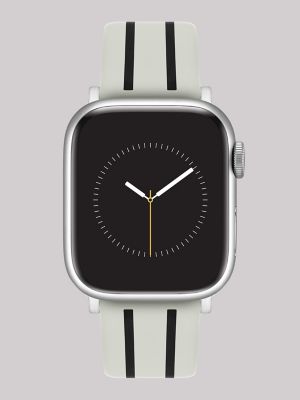 Stripe Silicone Universal Watchband from Lee - $17.97