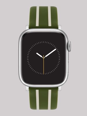 Stripe Silicone Universal Watchband from Lee - $17.97